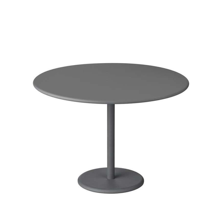 Blomus Stay Outdoor Side Table/Wide, Aluminum/Warm Grey - 62219
