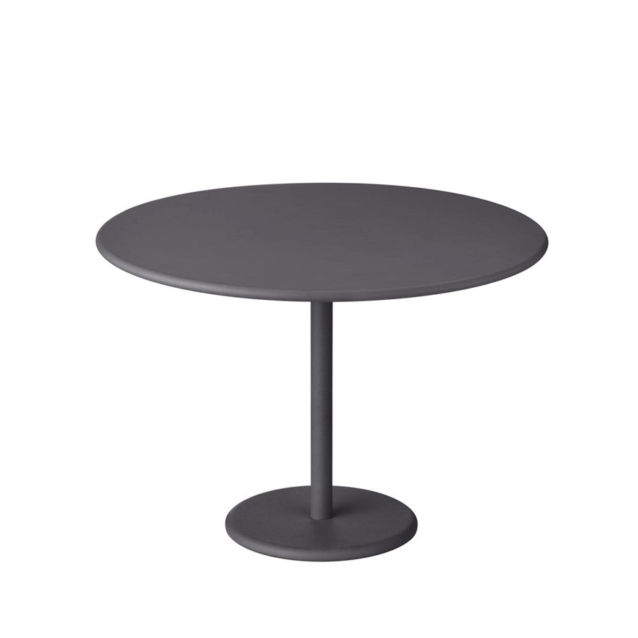 Blomus Stay Outdoor Side Table/Wide, Aluminum/Magnet (Charcoal) - 62220