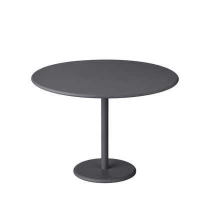Blomus Stay Outdoor Side Table/Wide, Aluminum/Magnet (Charcoal) - 62220
