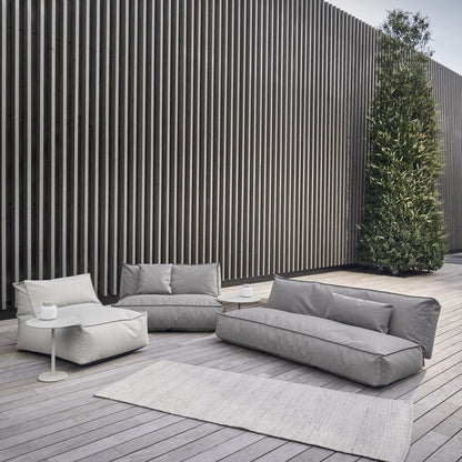 Blomus Stay Outdoor Patio Lounger Chair, Stone