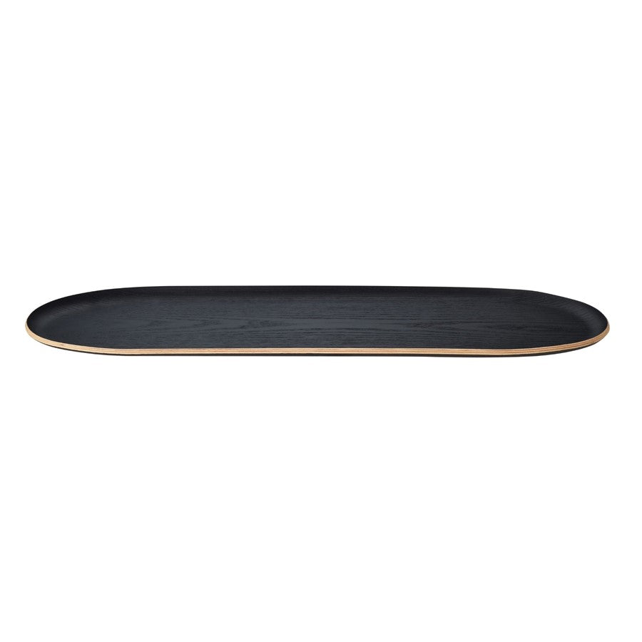 Blomus Baki Wood Tray, Black, Large - 64715