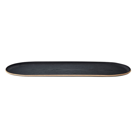 Blomus Baki Wood Tray, Black, Large - 64715