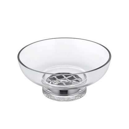 Blomus Miyabi Glass Vase, Low/Flower Grid, Clear - 64740