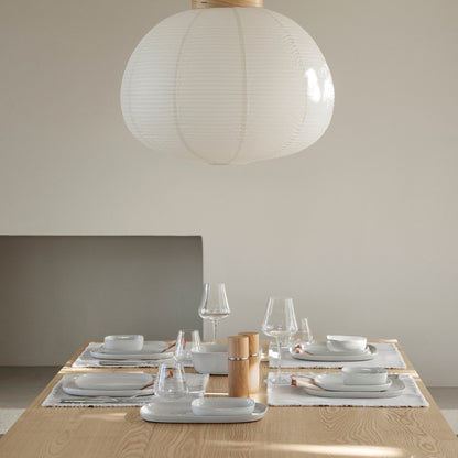 Blomus Vahlo Stoneware Serving Platter, Mirage Grey