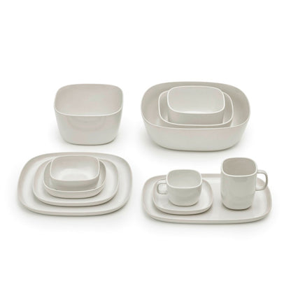 Blomus Vahlo Stoneware Serving Platter, Mirage Grey