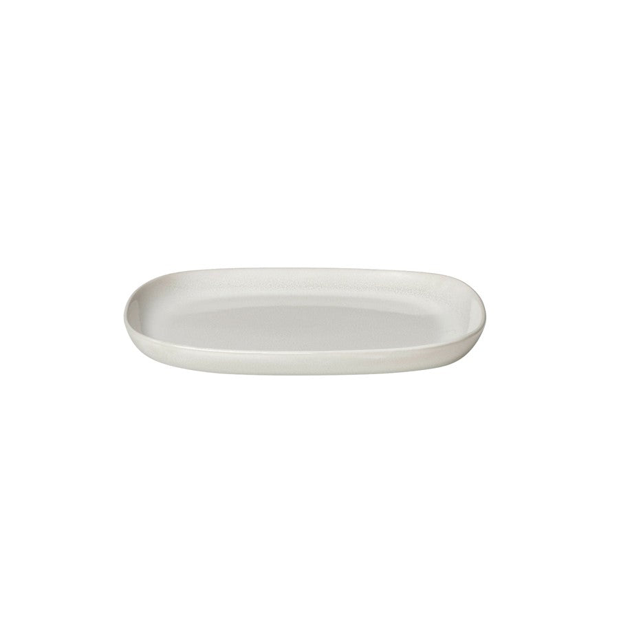 Blomus Vahlo Stoneware Dessert Plate, Moonbeam - 64762