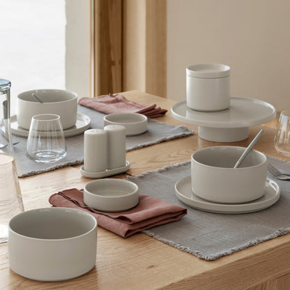 Blomus Pilar Salt/Pepper Shaker Set, Moonbeam/Cream