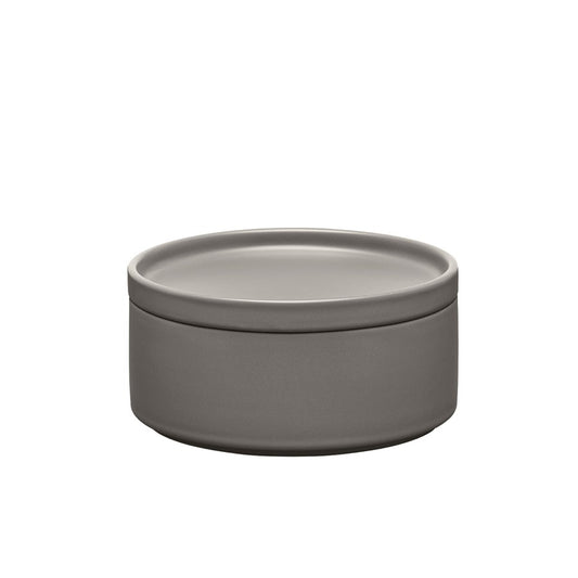 Blomus Pilar Storage Canister/2.75 Cup, Pewter - 64794