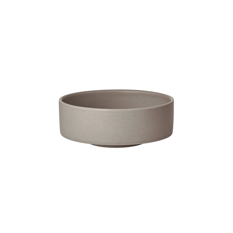 Blomus Makoto Stoneware Bowl/Medium, Elephant Skin (Grey) - 64929