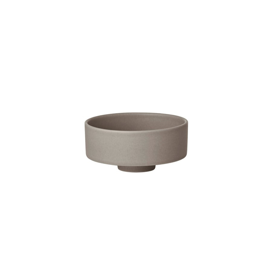 Blomus Makoto Stoneware Bowl/Small, Elephant Skin (Grey) - 64931