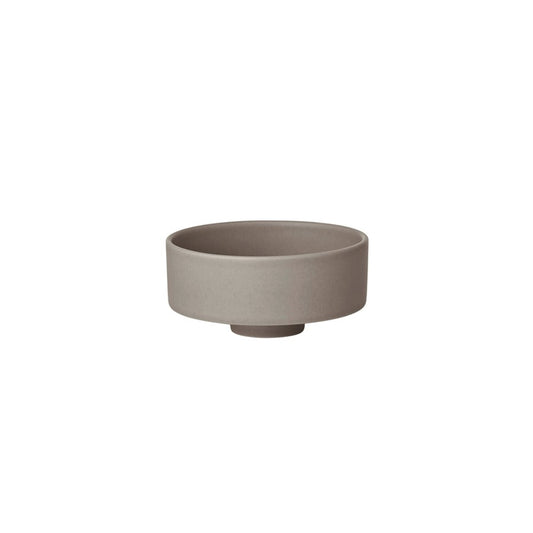 Blomus Makoto Stoneware Bowl/Small, Elephant Skin (Grey) - 64931
