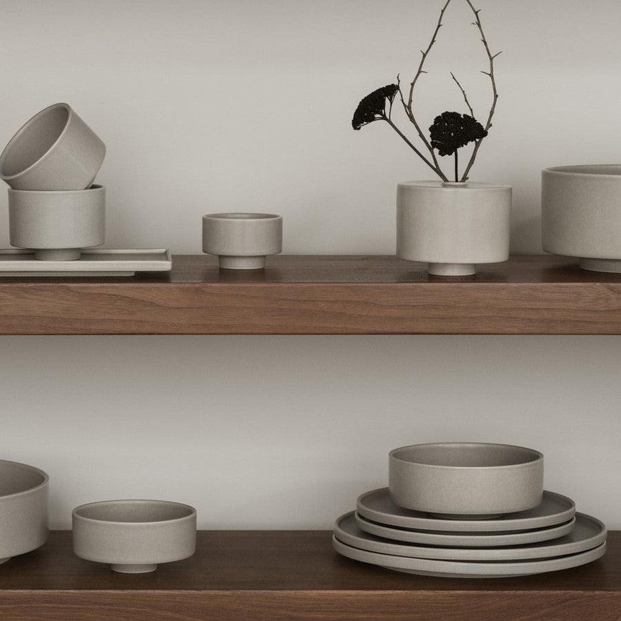 Blomus Makoto Stoneware Bowl/XS, Elephant Skin (Grey)