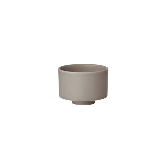 Blomus Makoto Stoneware Teacup/9.5Oz, Elephant Skin (Grey) - 64935