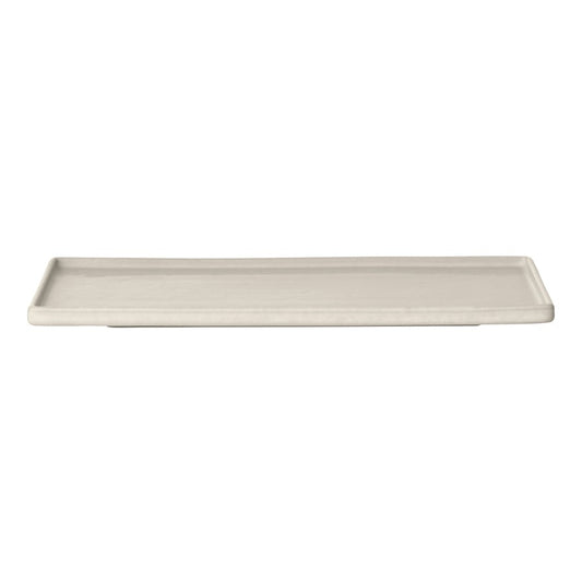 Blomus Makoto Stoneware Serving Plate, Moonbeam (Beige) - 64946