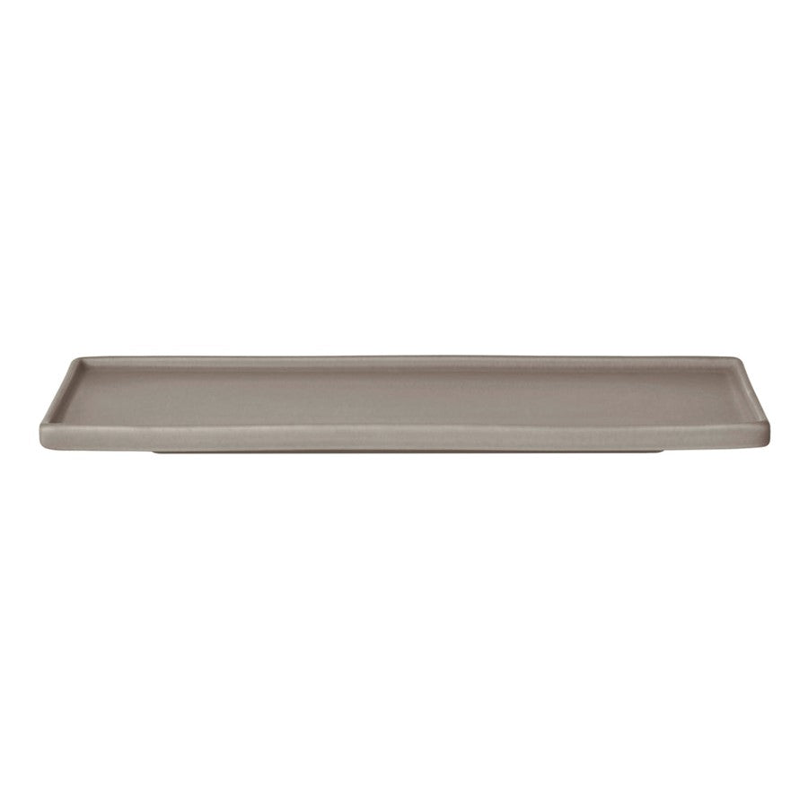 Blomus Makoto Stoneware Serving Plate, Elephant Skin (Grey) - 64947