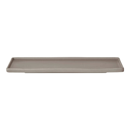 Blomus Makoto Stoneware Serving Plate, Elephant Skin (Grey) - 64947