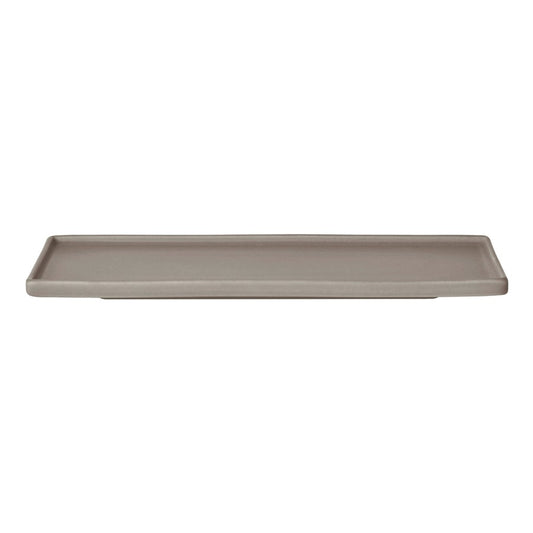 Blomus Makoto Stoneware Serving Plate, Elephant Skin (Grey) - 64947