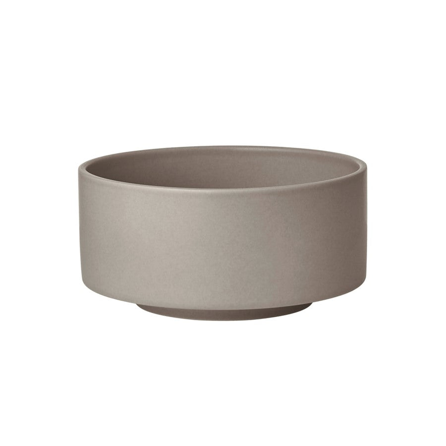 Blomus Makoto Stoneware Serving Bowl/Salad & Pasta, Elephant Skin (Grey) - 64951