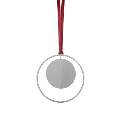 Blomus Kitai Modern Silver Ornament/Ring, Set Of 4 - 67103