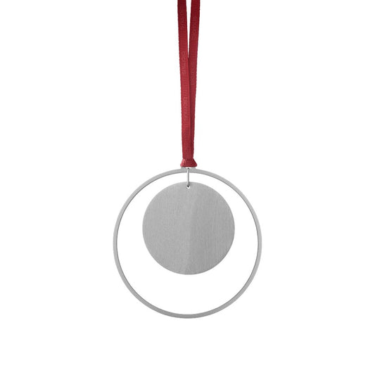 Blomus Kitai Modern Silver Ornament/Ring, Set Of 4 - 67103