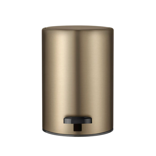 Blomus Modo Pedal Bin Wastepaper Basket, Brass Metallic - 67324