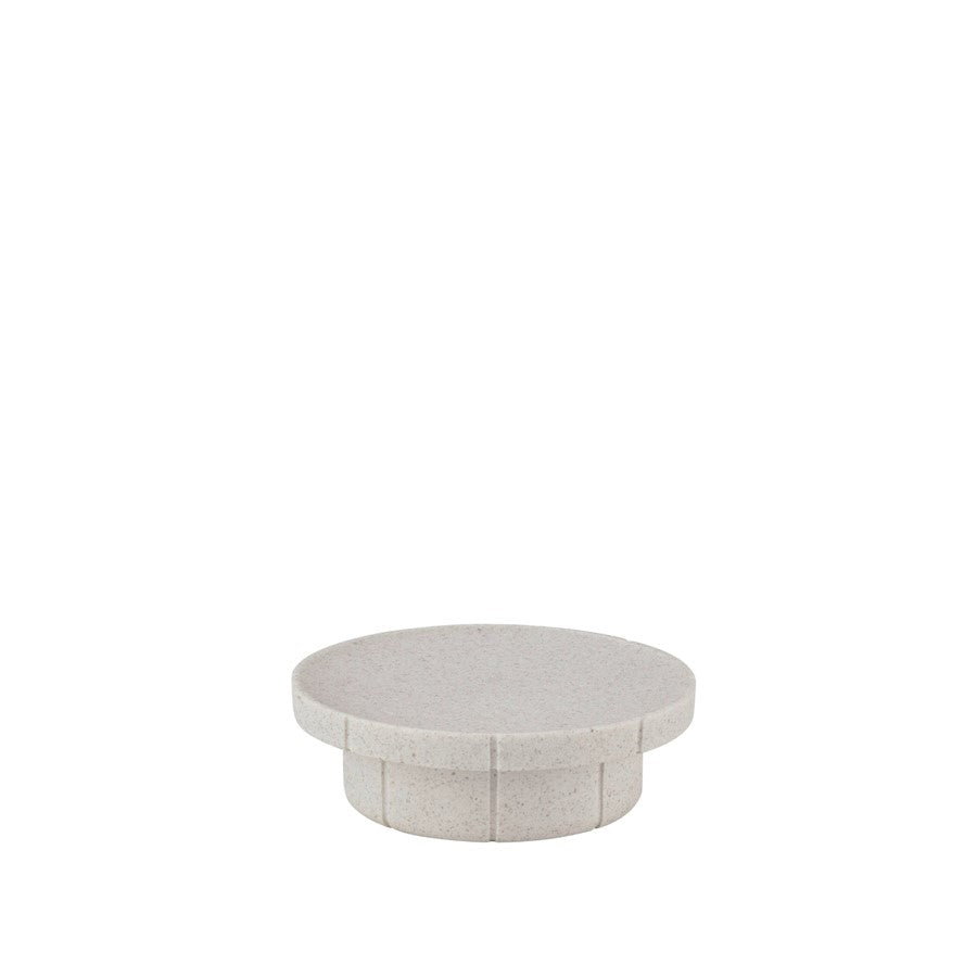 Blomus Kua Bathroom Tray/Soap Dish, Moonbeam/Beige - 67368