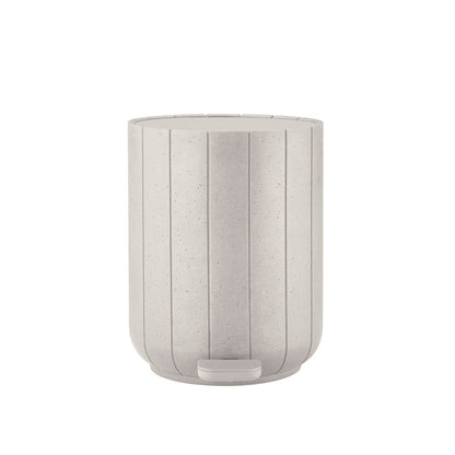 Blomus Kua Pedal Bin Wastepaper Basket, Moonbeam/Beige - 67369