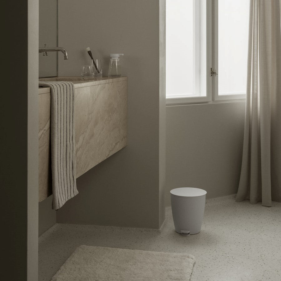 Blomus Ava Soap Dispenser, Tan Glass/Tan Pump