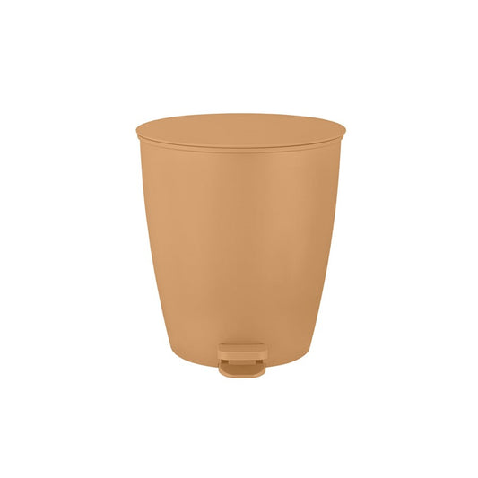 Blomus Ava Pedal Bin Wastepaper Basket, Tan, 3 Liter - 67419