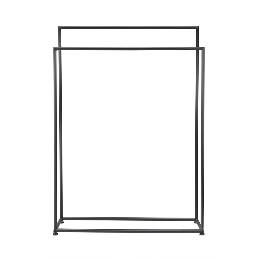 Blomus Modo Free Standing Towel Rack, Black Powdered Coated Stainless - 67565