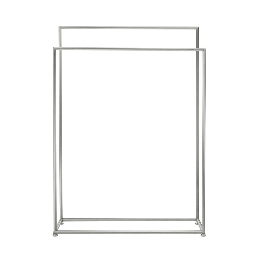 Blomus Modo Free Standing Towel Rack, Brushed Stainless Steel - 67566