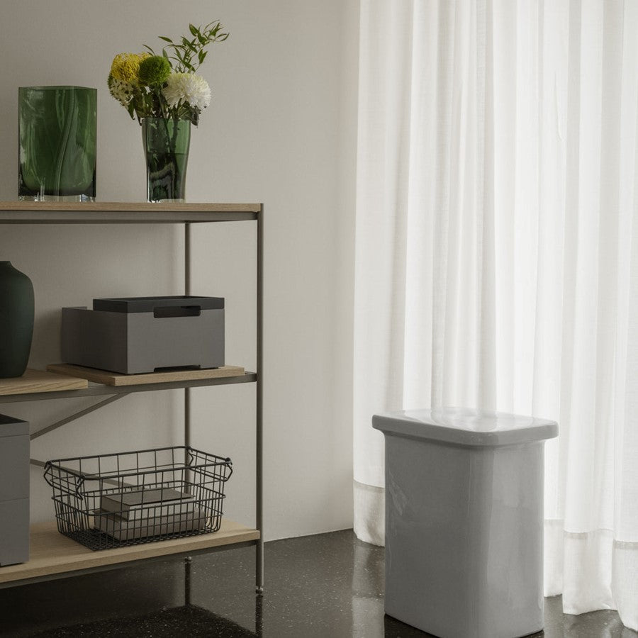 Blomus Kasane Modular Storage Bin/Medium, Moonbeam (Beige)