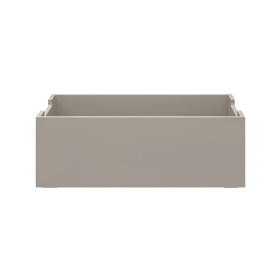 Blomus Kasane Modular Storage Bin/Medium, Mourning Dove - 67596