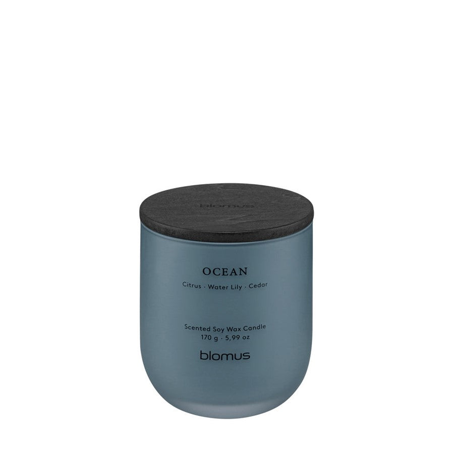 Blomus Tuoksu Scented Candle/Small, Ocean (Citrus/Water Lily/Cedar) - 69286