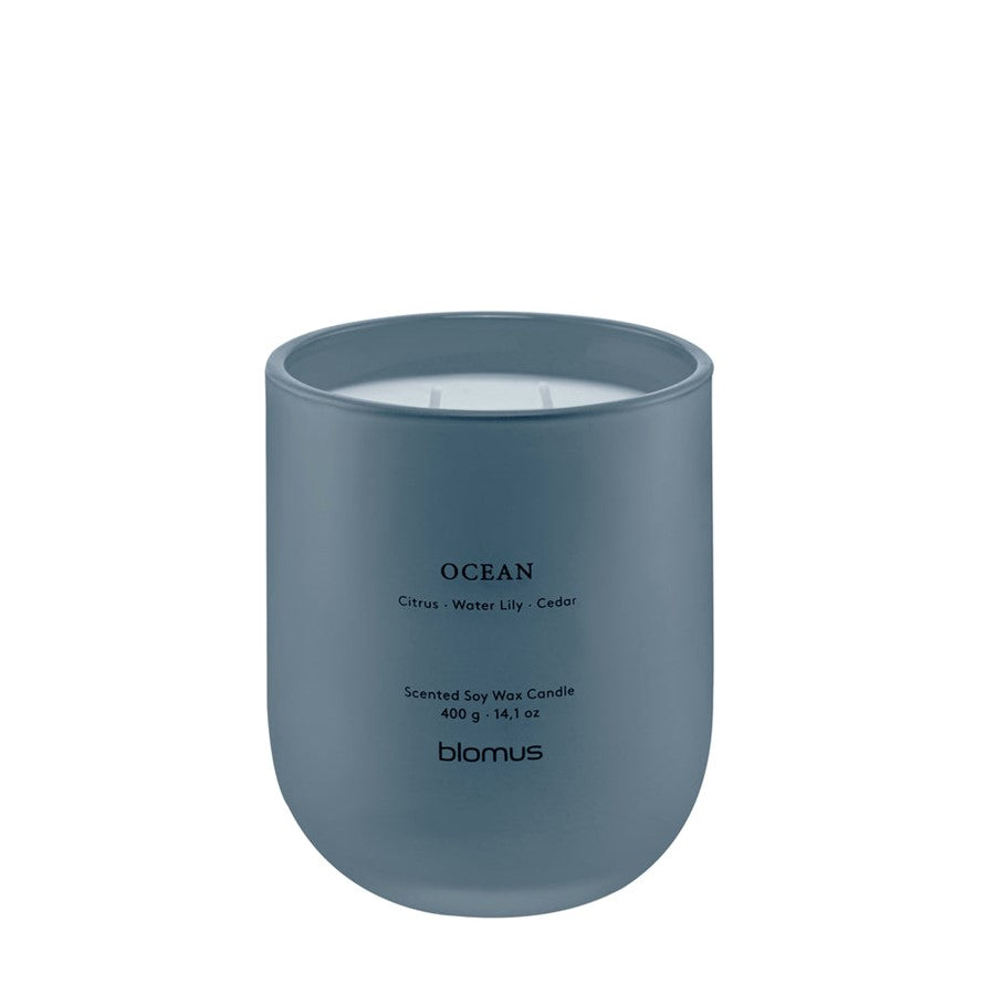 Blomus Tuoksu Scented Candle/Large, Ocean (Citrus/Water Lily/Cedar) - 69293