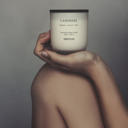 Blomus Tuoksu Scented Candle/Large, Ocean (Citrus/Water Lily/Cedar)
