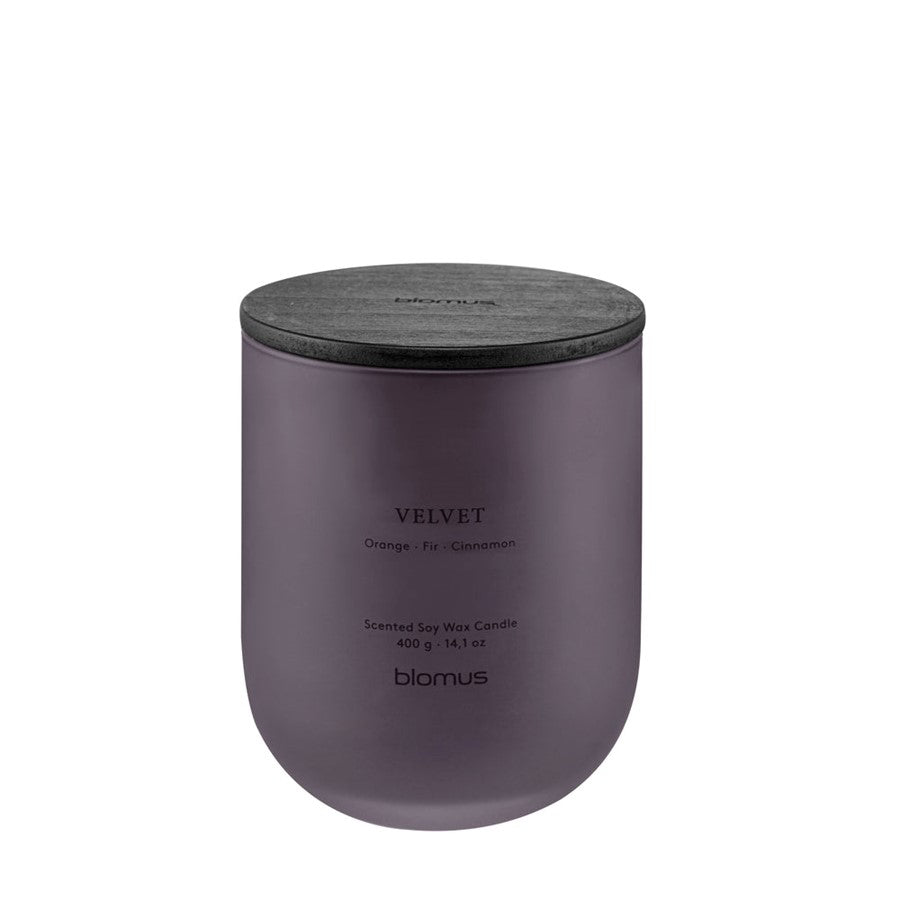 Blomus Tuoksu Scented Candle/Large, Velvet (Orange/Fir/Cinnamon) - 69296