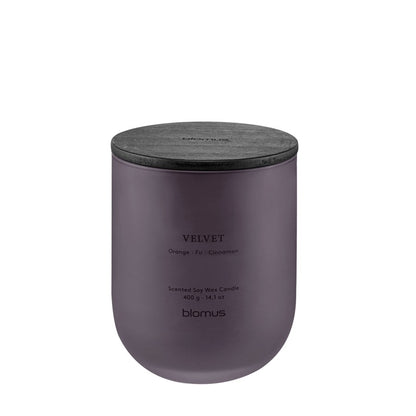 Blomus Tuoksu Scented Candle/Large, Velvet (Orange/Fir/Cinnamon) - 69296