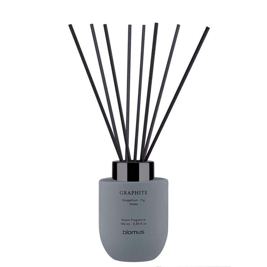 Blomus Tuoksu Fragrance Set, Graphite (Grapefruit/Fig/Tonka) - 69302