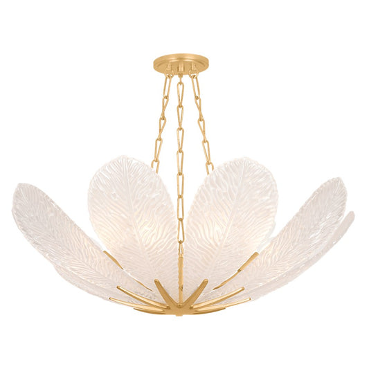Corbett Lighting Galena 9Lt Chandelier, Vintage Gold Leaf/Piastre - 538-34-VGL