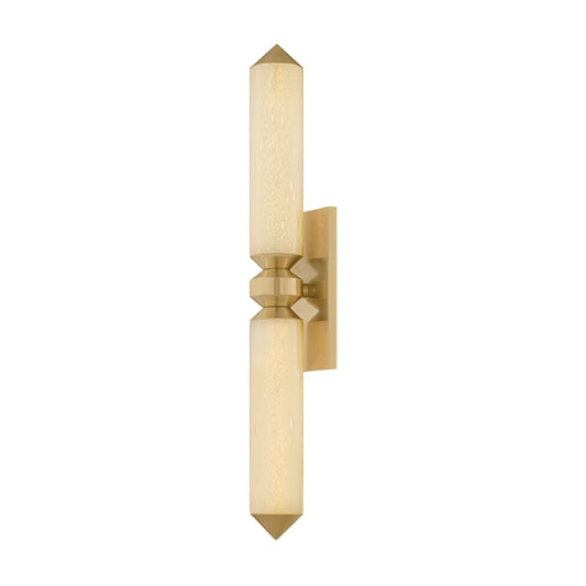 Corbett Hydra 2Lt Wall Sconce, Vintage Brass/Champagne Opal Seeded - 565-02-VB