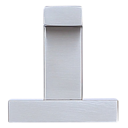 Canarm Bishop 2in Robe/Towel Hook | Brushed Nickel Stainless Steel | Bathroom & Powder Room | 2 x 2 x 2 in | Model BA101A02BN
