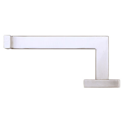 Canarm Bishop 7in Toilet Paper Holder | Brushed Nickel Stainless Steel | Bathroom & Powder Room | 7 x 3 x 2 in | Model BA101A07BN