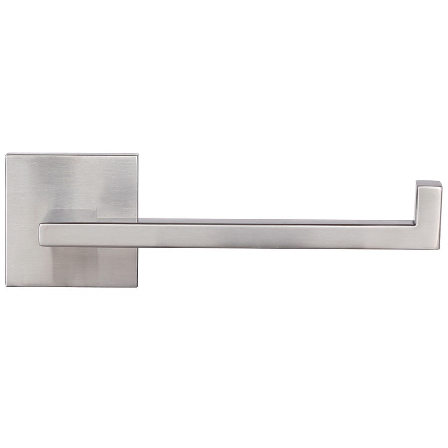 Canarm Bishop 7in Toilet Paper Holder | Brushed Nickel Stainless Steel | Bathroom & Powder Room | 7 x 3 x 2 in | Model BA101A07BN
