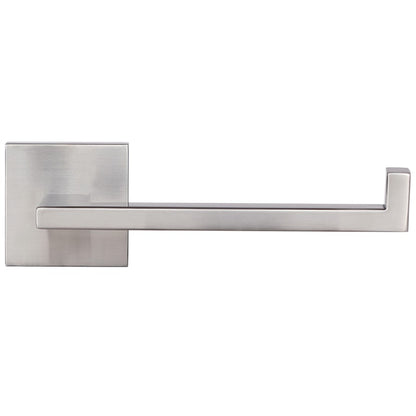 Canarm Bishop 7in Toilet Paper Holder | Brushed Nickel Stainless Steel | Bathroom & Powder Room | 7 x 3 x 2 in | Model BA101A07BN