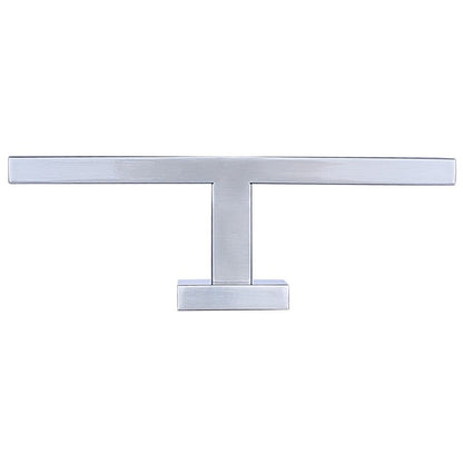 Canarm Bishop 9in Brushed Nickel Towel Ring | Modern Minimalist Brushed Nickel Stainless Steel | Bathroom & Powder Room Hand Towel | Model BA101A09BN