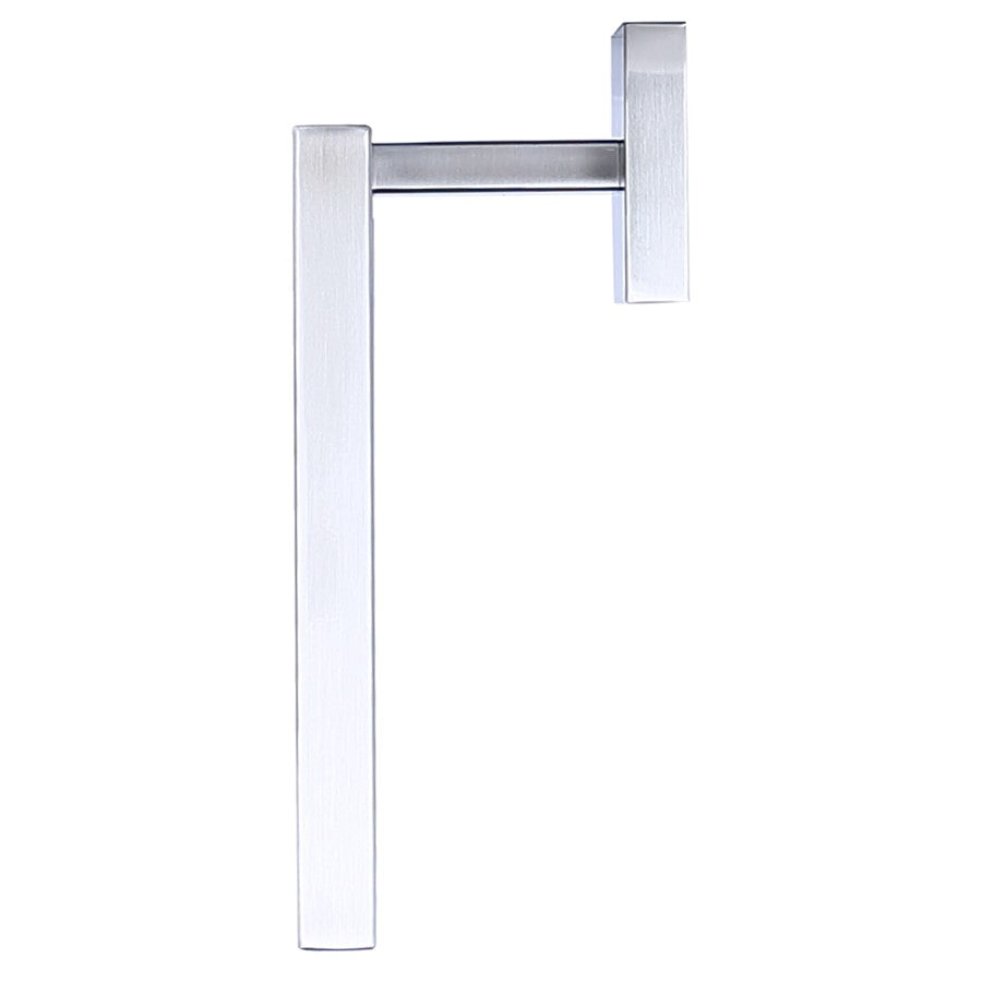Canarm Bishop 9in Brushed Nickel Towel Ring | Modern Minimalist Brushed Nickel Stainless Steel | Bathroom & Powder Room Hand Towel | Model BA101A09BN