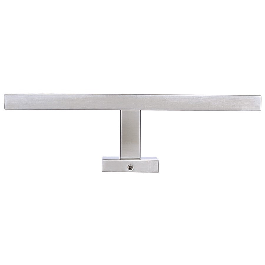 Canarm Bishop 9in Brushed Nickel Towel Ring | Modern Minimalist Brushed Nickel Stainless Steel | Bathroom & Powder Room Hand Towel | Model BA101A09BN