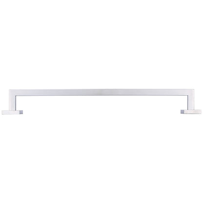 Canarm Bishop 24in Towel Bar | Brushed Nickel Stainless Steel | Bathroom & Spa Towel Rack | 24 x 3 x 2 in | Model BA101A24BN