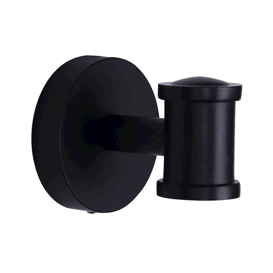 Canarm Carson Bath Accessory | Matte Black Metal | Bathroom & Powder Room Hardware | 2 x 2 x 2 in | Model BA102A02BK